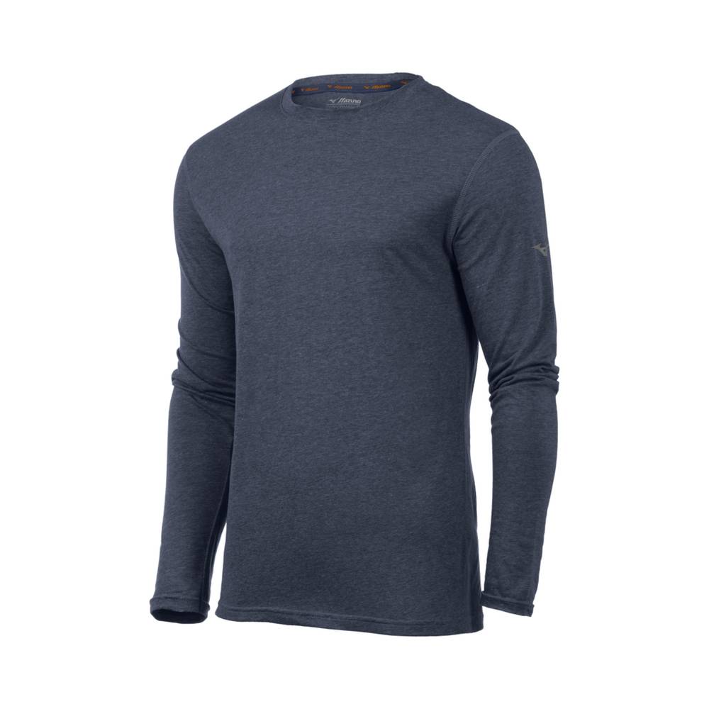 Mizuno Men's Inspire Long Sleeve Tops Indigo (421713-ILP)